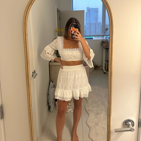 Charo Ruiz Dresses & Skirts - Charo Ruiz set size L, worn once, retails for ~$450